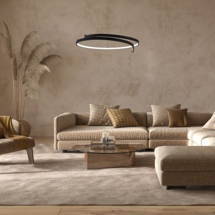 LED-Hängeleuchte LORENZO LED/35W/230V schwarz