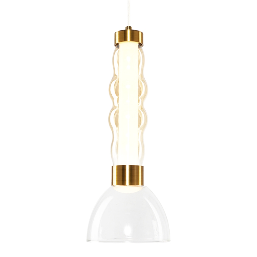 LED-Hängeleuchte LUCCO LED/13W/230V d 15 cm golden