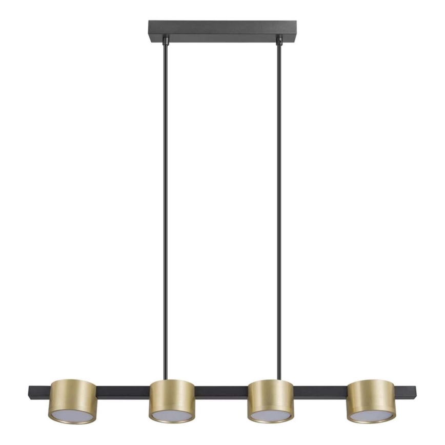 LED-Hängeleuchte MIRELLA 4xGX53/6W/230V golden/schwarz