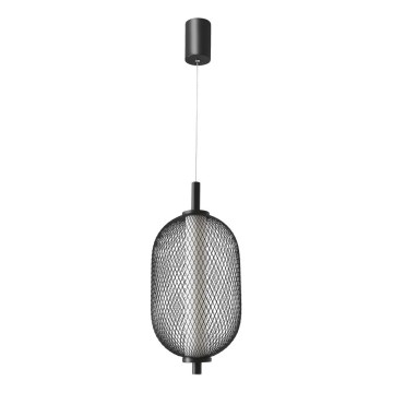 LED-Hängeleuchte mit Kabel PUMA LED/10W/230V Ø 15 cm schwarz