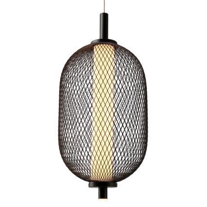 LED-Hängeleuchte mit Kabel PUMA LED/10W/230V Ø 15 cm schwarz
