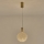 LED-Hängeleuchte PERFORATO LED/6,3W/230V 3000K golden d 20 cm