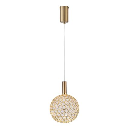 LED-Hängeleuchte PERFORATO LED/6,3W/230V 3000K golden d 20 cm