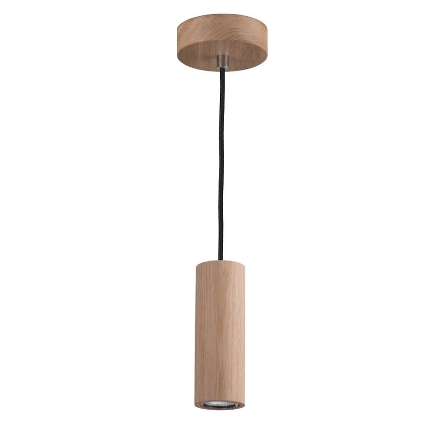 LED-Hängeleuchte PIPE 1xGU10/5W/230V matte Eiche