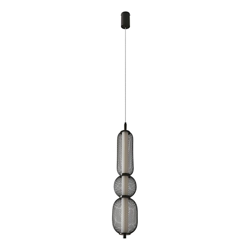 LED Hängeleuchte PUMA LED/15W/230V Ø 14 cm schwarz