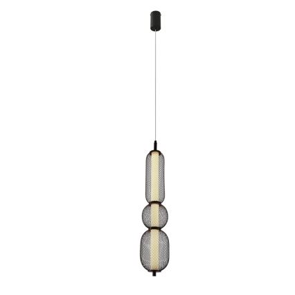 LED Hängeleuchte PUMA LED/15W/230V Ø 14 cm schwarz
