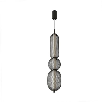 LED Hängeleuchte PUMA LED/15W/230V Ø 14 cm schwarz