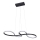 LED-Hängeleuchte SALSA LED/38W/230V 4000K schwarz
