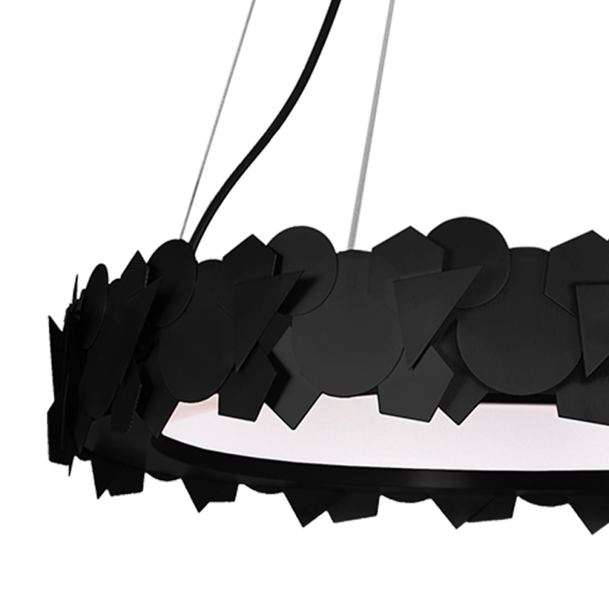 LED-Hängeleuchte SOHO LED/24W/230V mit Kabelaufhängung, schwarz