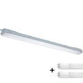 LED-Hochleistungs-Leuchtstofflampe T8 2xG13/18W/230V 4000K IP65 128,5 cm
