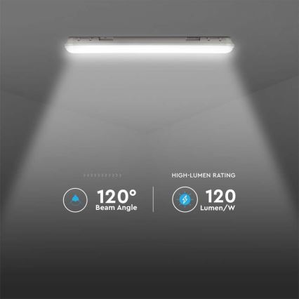 LED-Hochleistungs-Leuchtstoffröhre SAMSUNG CHIP LED/60W/230V 6500K 120cm IP65