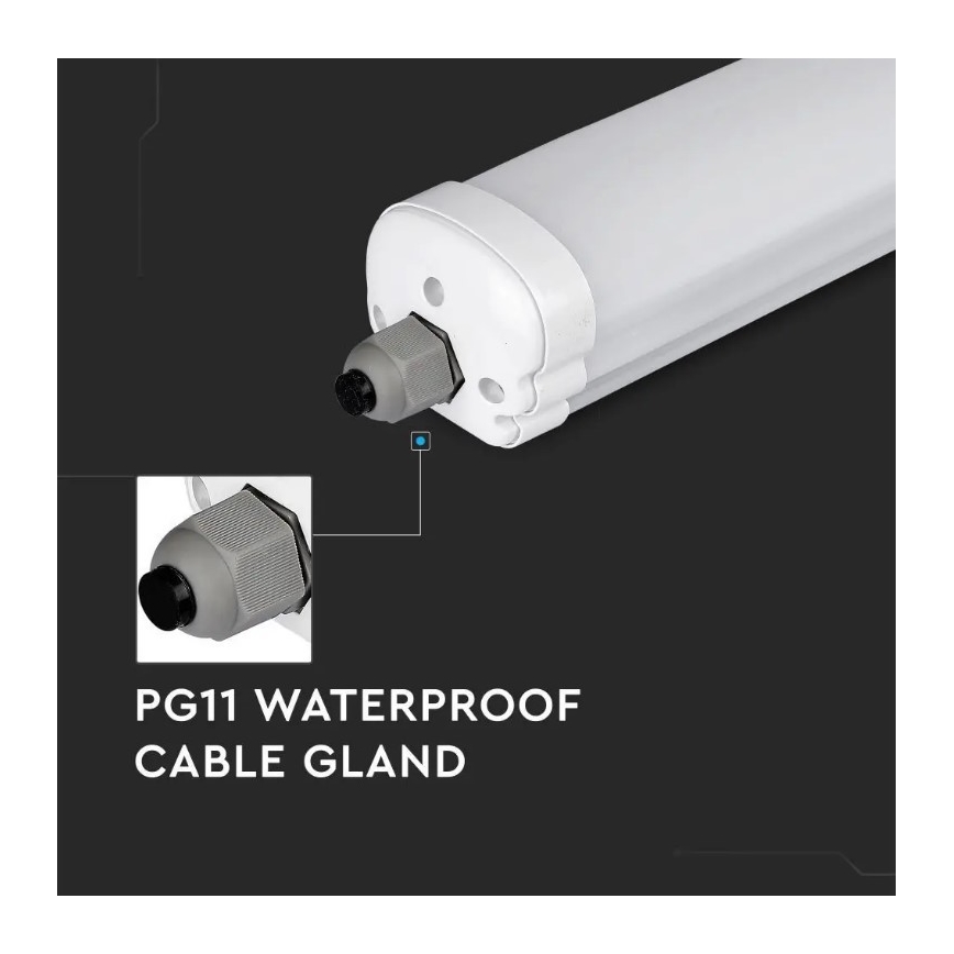 LED-Hochleistungsleuchte G-SERIES LED/36W/230V 120 cm 6400K IP65