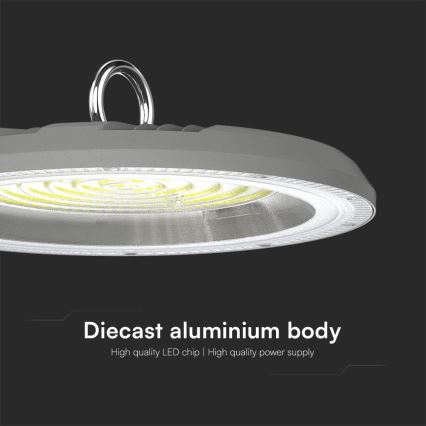LED-Hochleistungsleuchte High Bay LED/100W/230V 3000/4000/6500K IP65 ø 23,5 cm