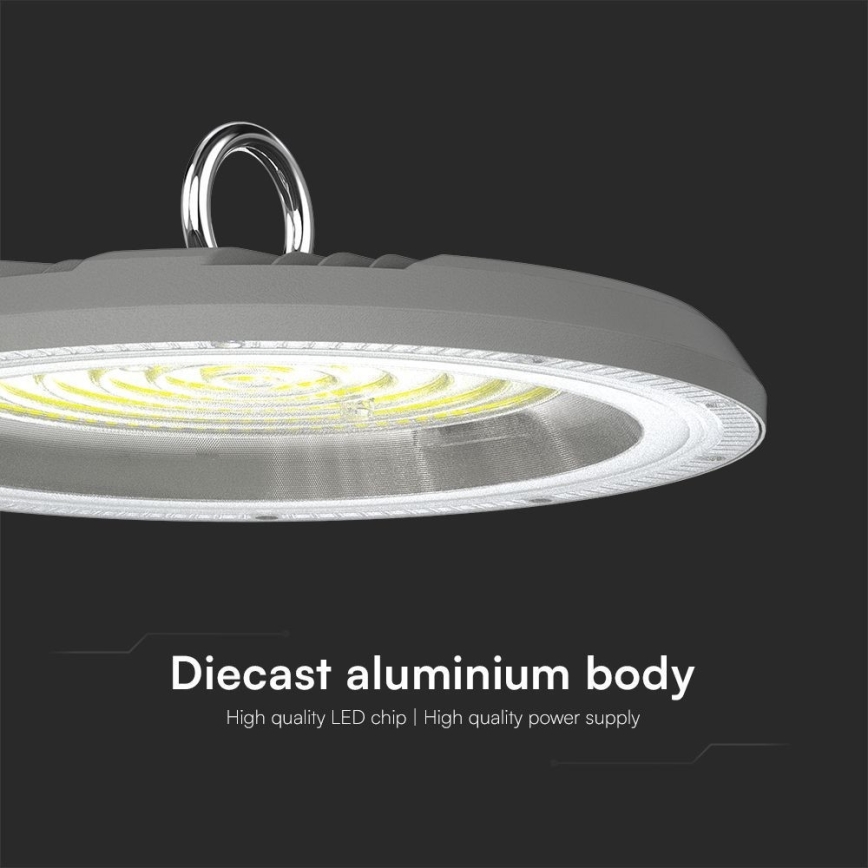 LED-Hochleistungsleuchte High Bay LED/150W/230V 3000/4000/6500K IP65 ø 27,7 cm