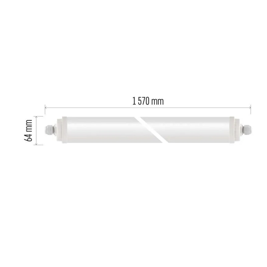 LED-Hochleistungsleuchte LED/51W/230V IP65 4000K 157 cm