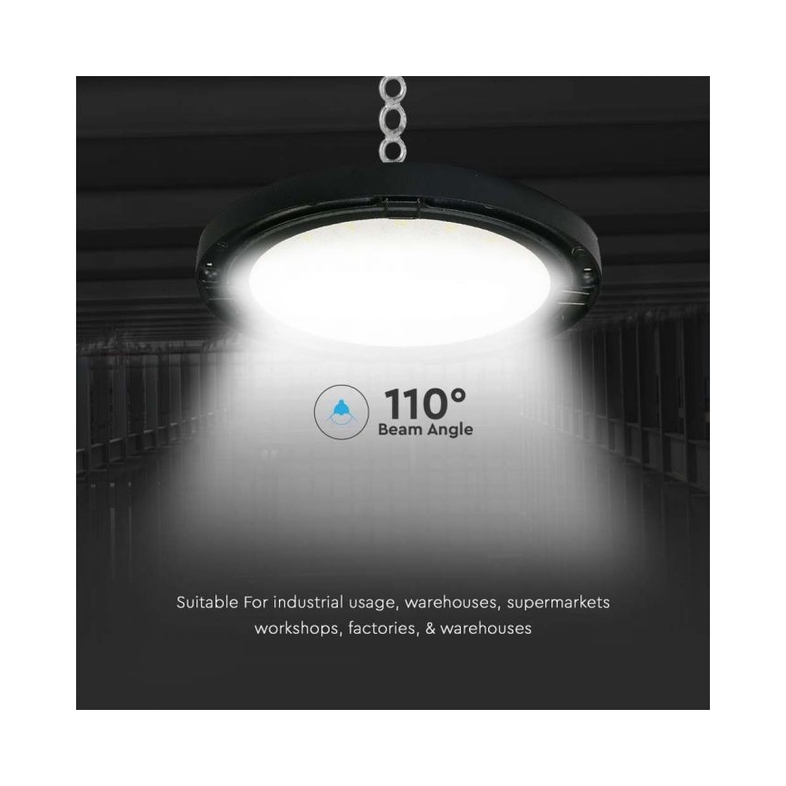 LED Industrie-Hallenleuchte High Bay LED/200W/230V IP65 4000K