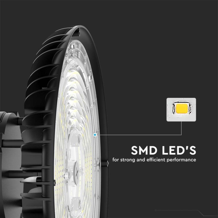 LED Industrie-Hallenleuchte High Bay LED/200W/230V 3000K/4000K/6000K IP65