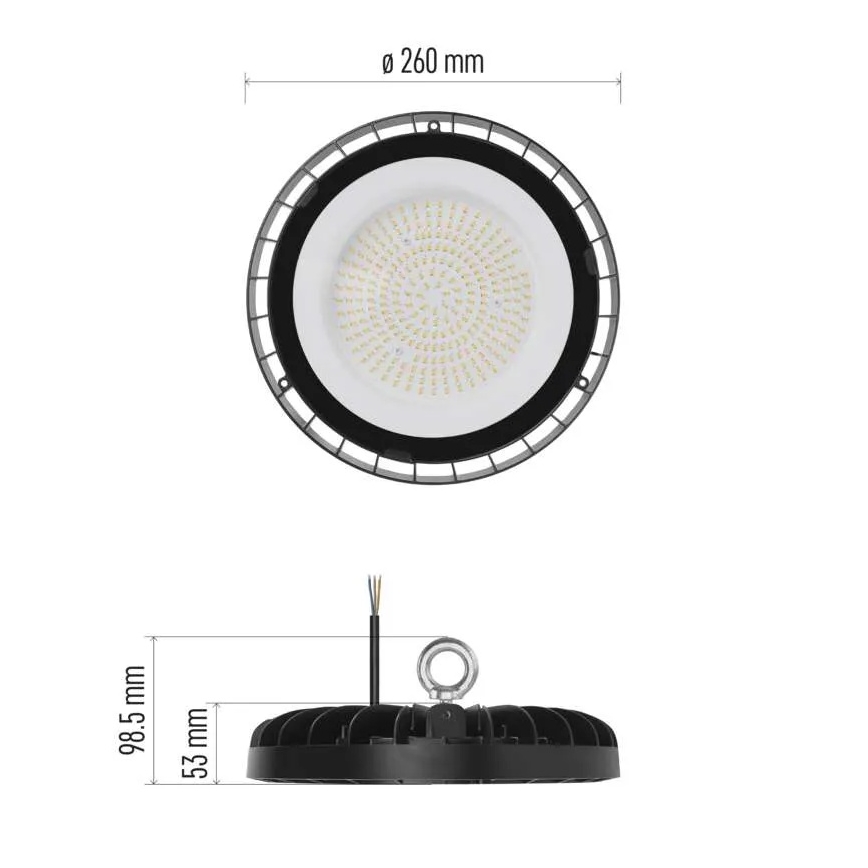 LED-Industrieleuchte High Bay LED/133W/230V IP65 4000K