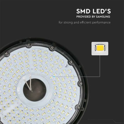 LED-Industrielleuchte High Bay LED/100W/230V 4000K IP65
