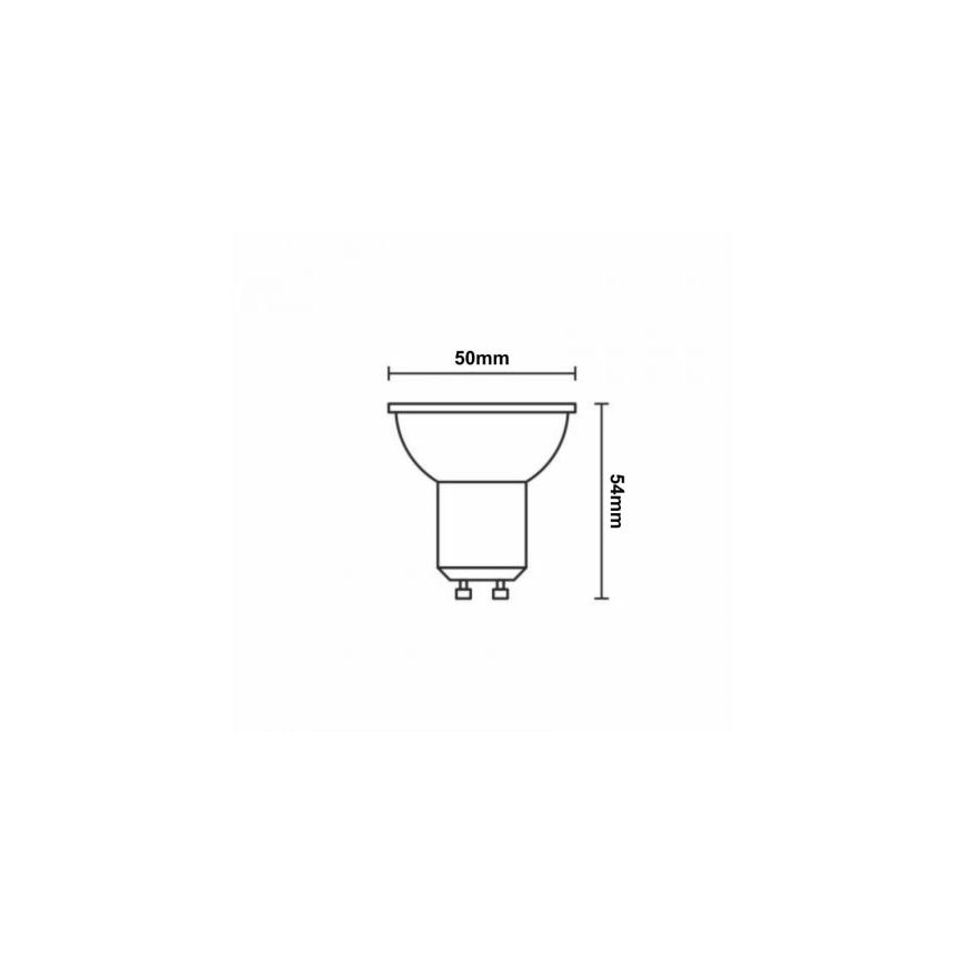 LED-Keramik-Lampe GU10/9,5W/230V 3000K