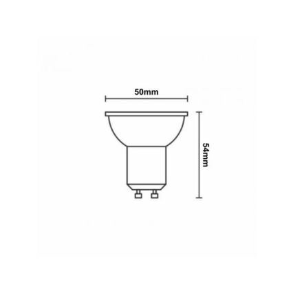 LED-Keramik-Lampe GU10/9,5W/230V 4000K