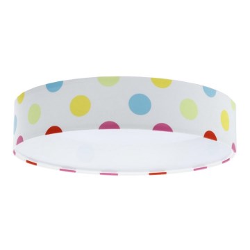 LED Kinder-Deckenleuchte GALAXY KIDS LED/24W/230V bunte Punkte