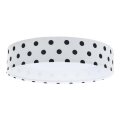 LED Kinder-Deckenleuchte GALAXY KIDS LED/24W/230V Punkte Weiß/Schwarz