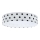 LED Kinder-Deckenleuchte GALAXY KIDS LED/24W/230V Punkte Weiß/Schwarz