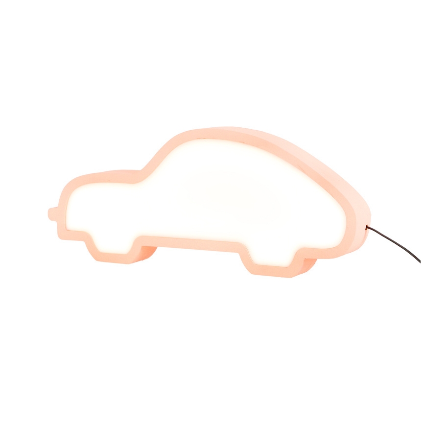 LED Kinder Schreibtischlampe CAR LED/11W/230V Rosa