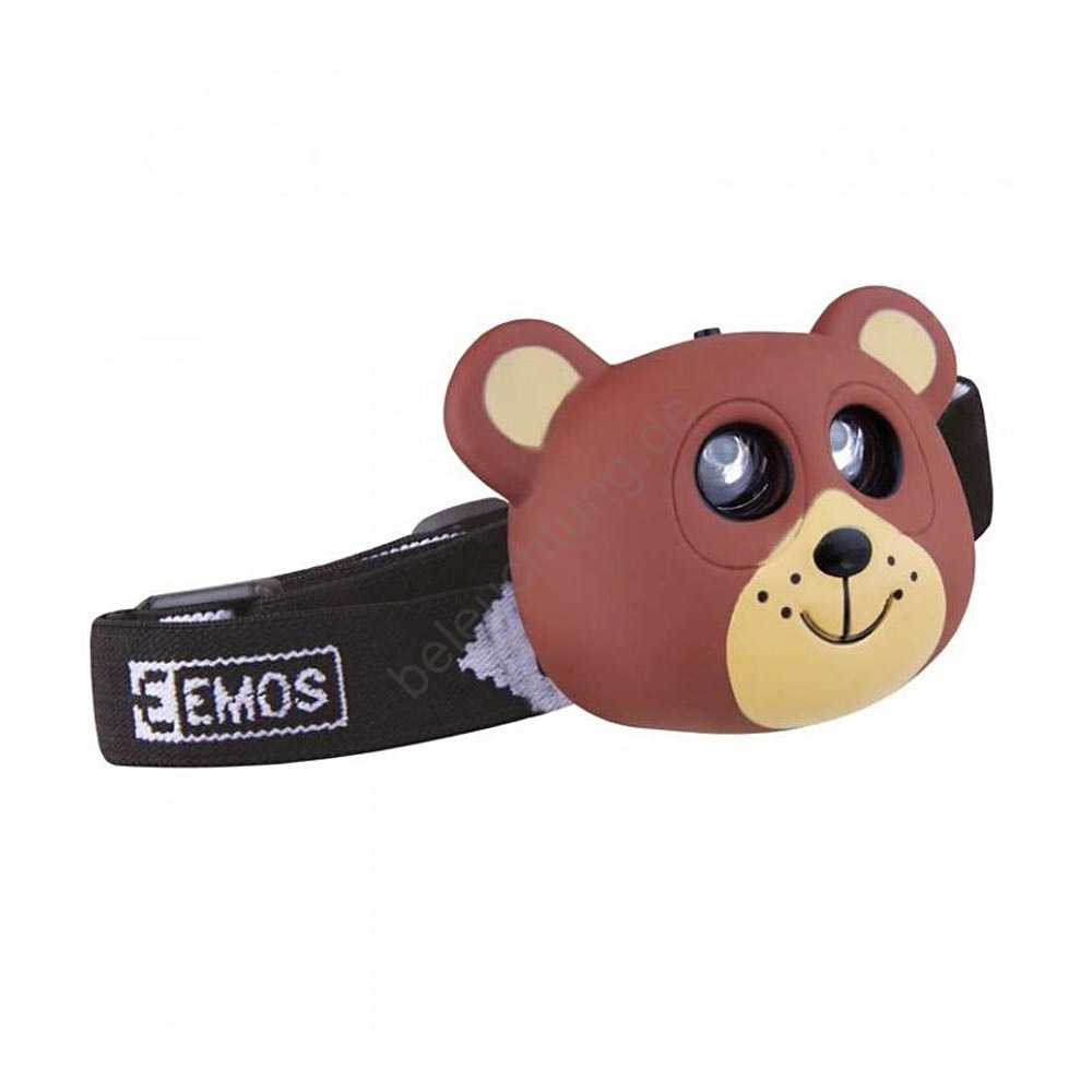 LED Kinder-Stirnlampe 2xLED/2xAAA Teddybär | Beleuchtung.de