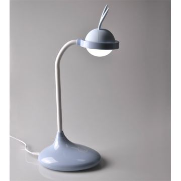 LED-Kinder-Touch-Lampe RABBIT LED/0,4W/5V 3000/6500K blau + USB