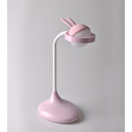 LED Kinder-Touch-Lampe RABBIT LED/0,4W/5V 3000/6500K rosa + USB