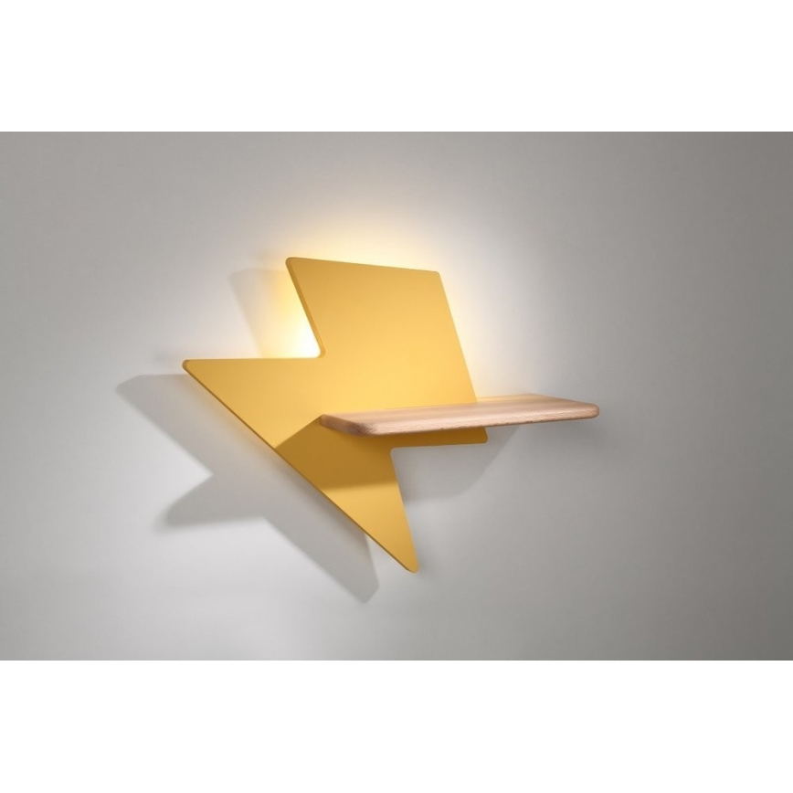 LED Kinder-Wandleuchte mit Ablage LIGHTNING LED/4W/230V,