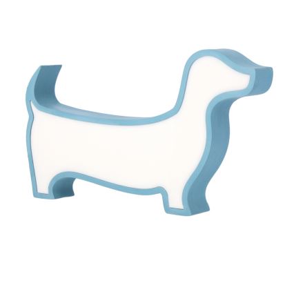LED Kinderschreibtischlampe DOG LED/12W/230V blau