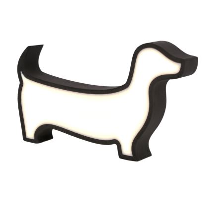 LED Kinderschreibtischlampe DOG LED/12W/230V schwarz