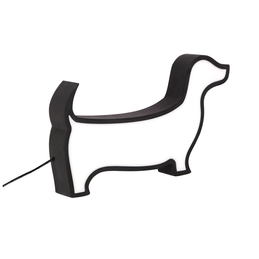 LED Kinderschreibtischlampe DOG LED/12W/230V schwarz