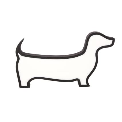 LED Kinderschreibtischlampe DOG LED/12W/230V schwarz