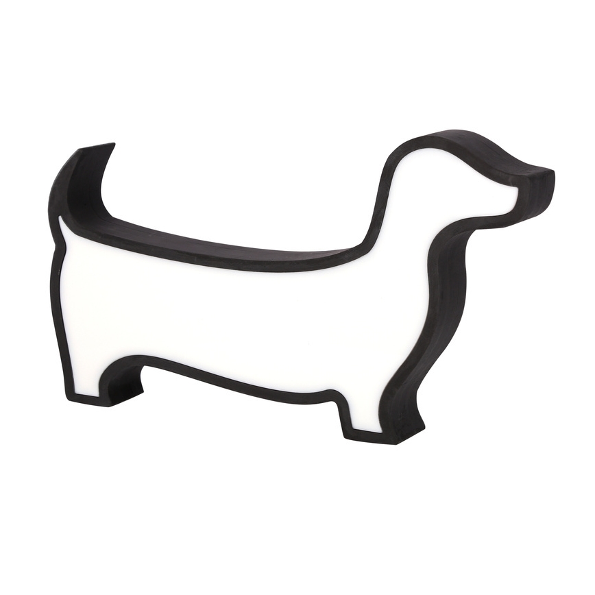 LED Kinderschreibtischlampe DOG LED/12W/230V schwarz