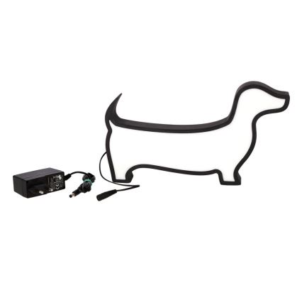 LED Kinderschreibtischlampe DOG LED/12W/230V schwarz