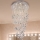 LED-Kristall-Deckenleuchte SAMOA LED/30W/230V Ø 40 cm glänzender Chrom + Fernbedienung