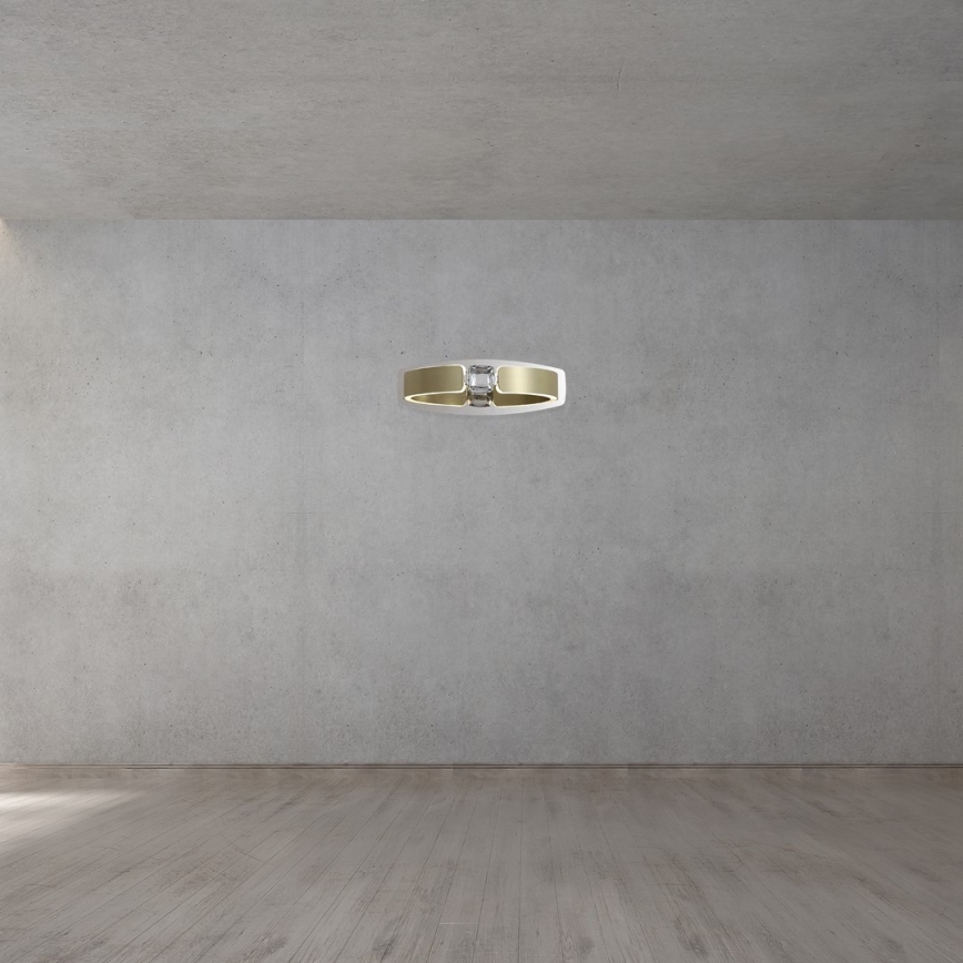 LED Kristall-Wandleuchte SIRIUS LED/12W/230V