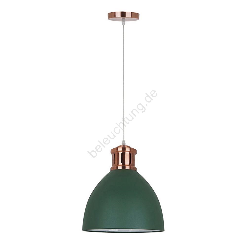 Led Kronleuchter 1xe2710w230v Grün 30cm