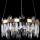 LED-Kronleuchter an Aufhängung LED/62W/230V d 50 cm golden