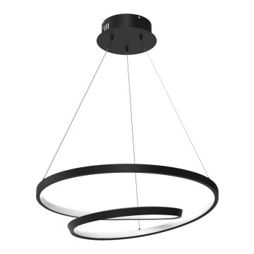 LED-Kronleuchter an Aufhängung LUCERO LED/48W/230V schwarz