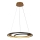 LED Kronleuchter an Kabel CRYPTIC LED/45W/230V schwarz/gold