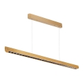 LED Kronleuchter an Kabel LED/36W/230V 3000/4000/6400K gold