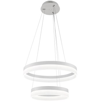 LED Kronleuchter an Kabel RING LED/40W/230V + LED/28W
