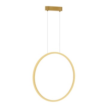 LED Kronleuchter an Kabel SATURNO LED/28W/230V Ø 50 cm IP44 gold