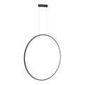 LED Kronleuchter an Kabel SATURNO LED/46W/230V Ø 80 cm IP44 Anthrazit