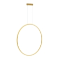 LED Kronleuchter an Kabel SATURNO LED/46W/230V Ø 80 cm IP44 gold